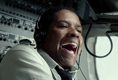 denzel washington flight upside down plane