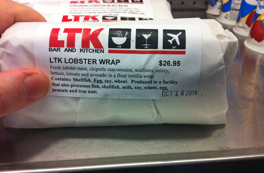 LTK Lobster Wrap