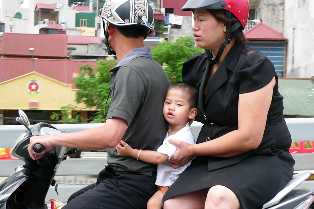 Hanoi, Kid On Scooter